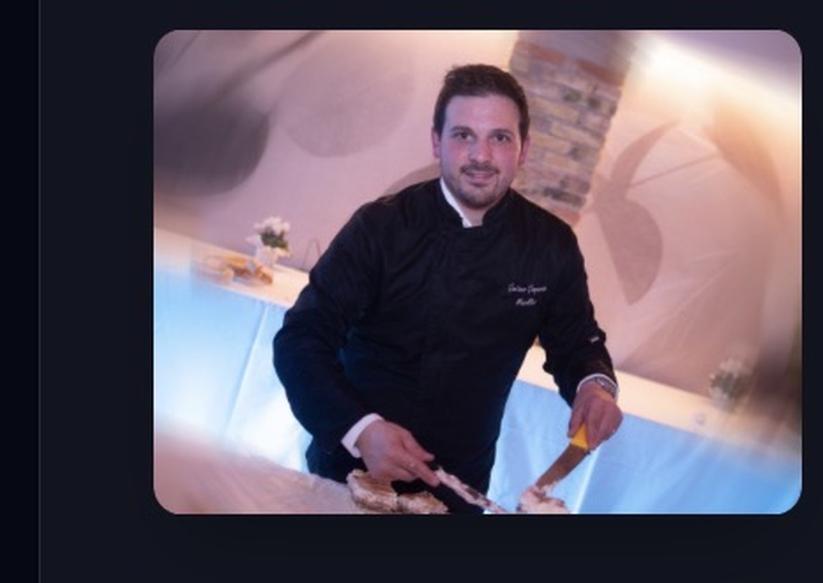 Gaetano Giacquinto al lavoro in macelleria Carne Diem